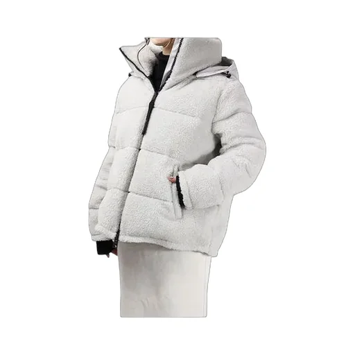 Long-Sleeved Down Jacket