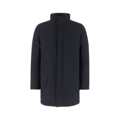 Quilted High-Neck Jacket