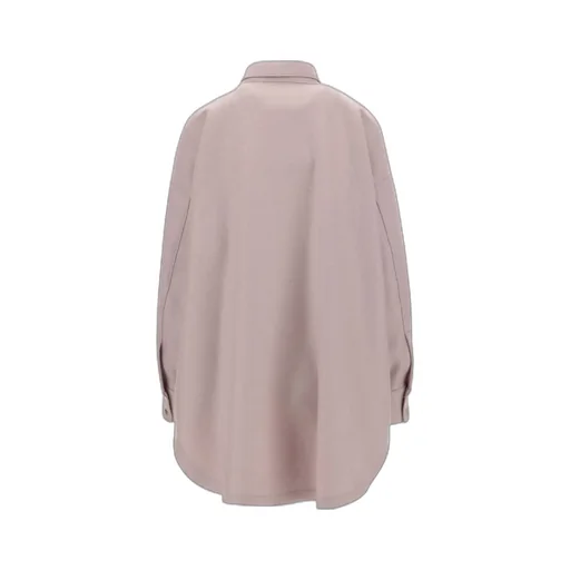 Felted-Finish Virgin Wool Shirt