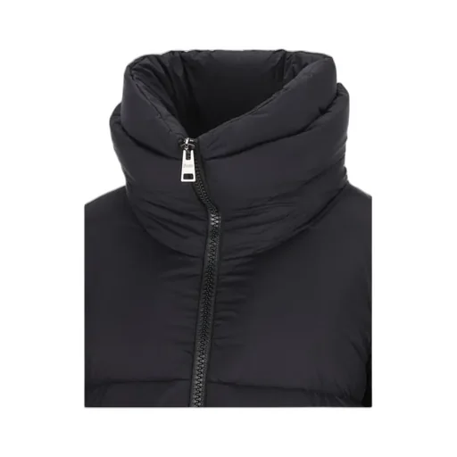 High Neck Zip-Up Jacket