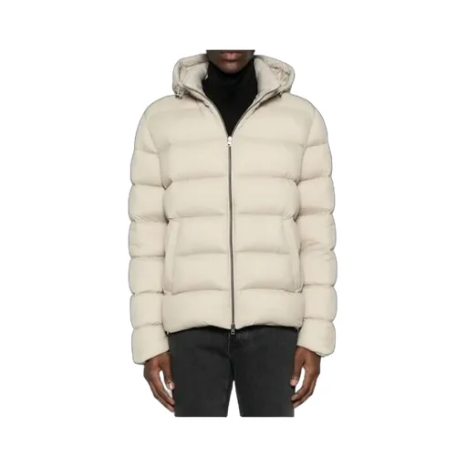 Hooded Quilted Bomber Jacket