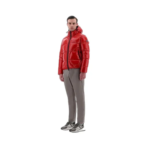 Logo Patch Zip-Up Padded Jacket