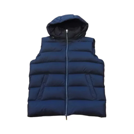 Hooded Zip-Up Vest