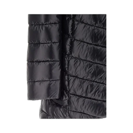 Quilted Hooded Drawstring Puffer Jacket