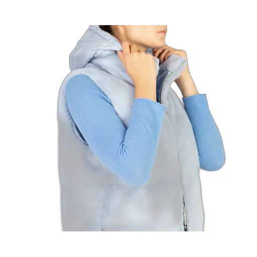 Zip-Up Hooded Gilet