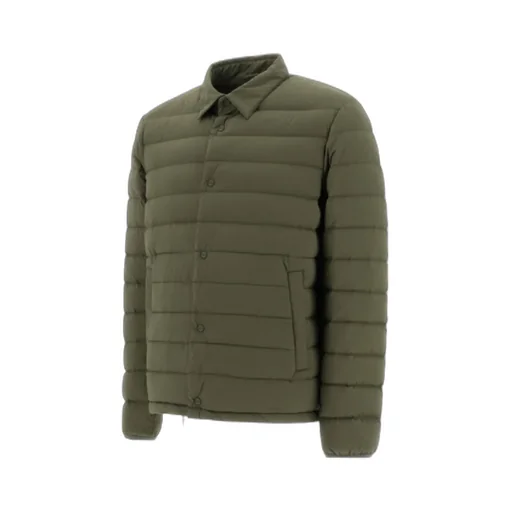 Buttoned Long-Sleeved Jacket