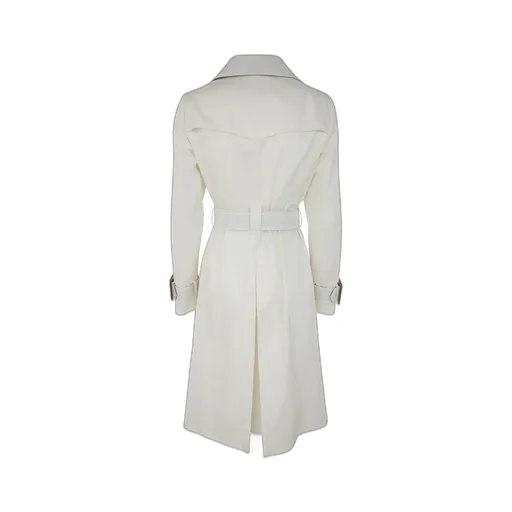 Belted Double-Breasted Trench Coat