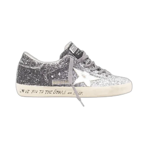 Super Star Glittered Sneakers