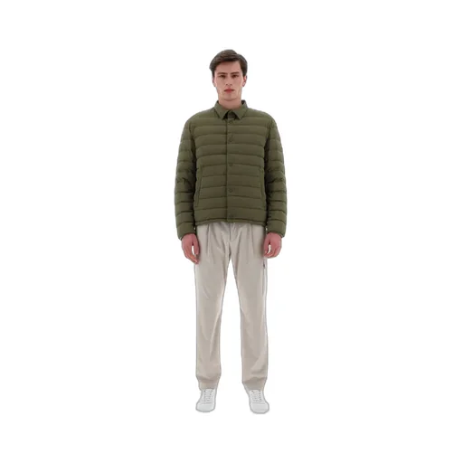 Buttoned Long-Sleeved Jacket