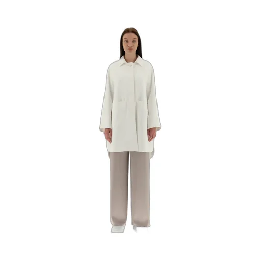 Long-Sleeved Side-Slits Coat