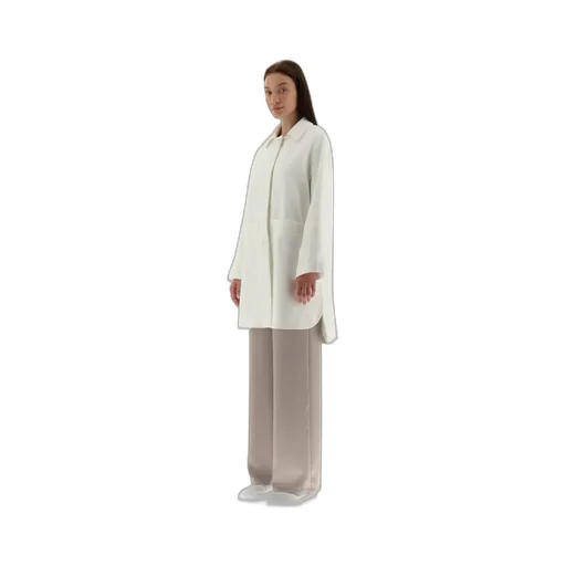 Long-Sleeved Side-Slits Coat