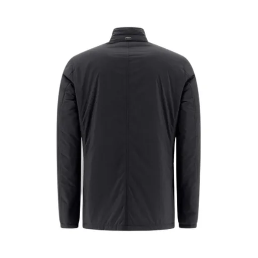 Padded Buttoned Highneck Jacket
