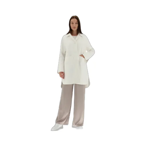 Long-Sleeved Side-Slits Coat