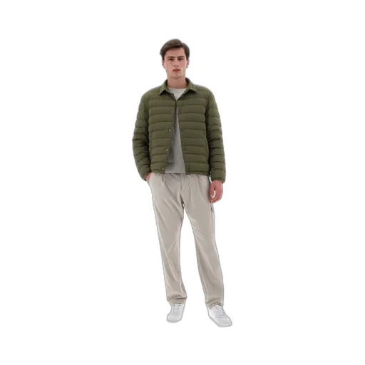 Buttoned Long-Sleeved Jacket