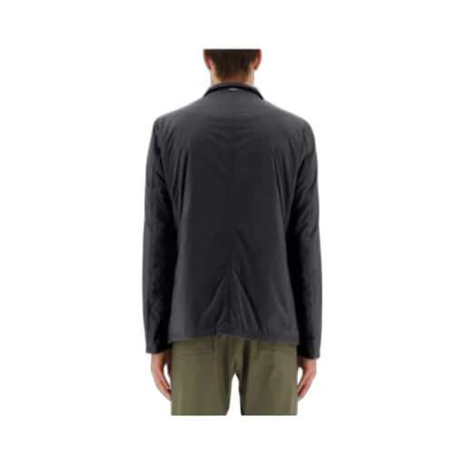 Padded Buttoned Highneck Jacket