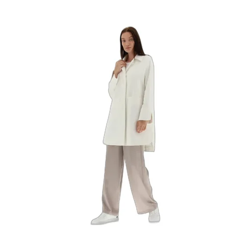 Long-Sleeved Side-Slits Coat