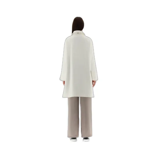 Long-Sleeved Side-Slits Coat