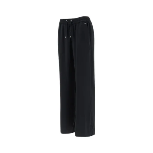 Wide Leg Satin Trousers
