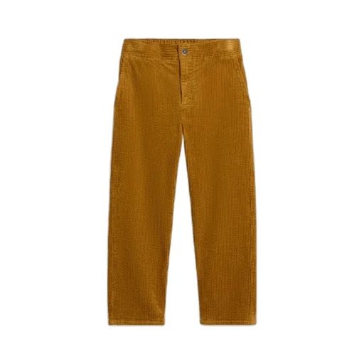 Corduroy-Texture Trousers