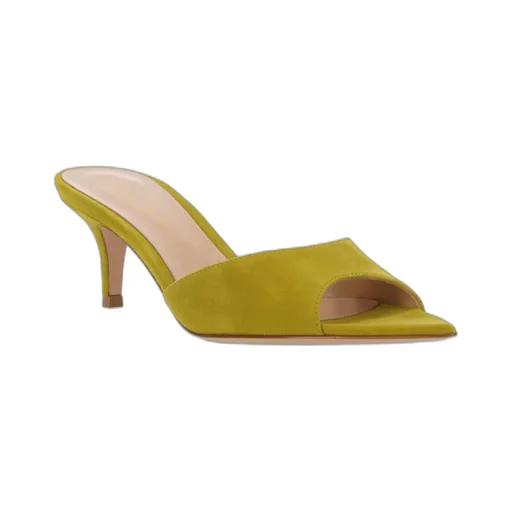 Pointed High-Heeled Sandals