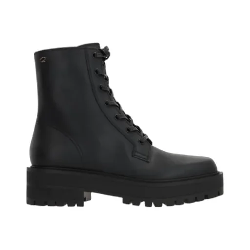 Turner Square Toe Lace-Up Boots