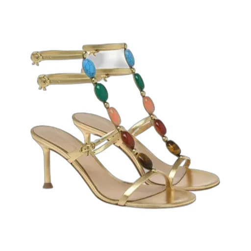 70Mm Shanti Leather Sandals