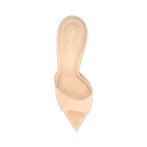 Pointed-Toe Heeled Sandals