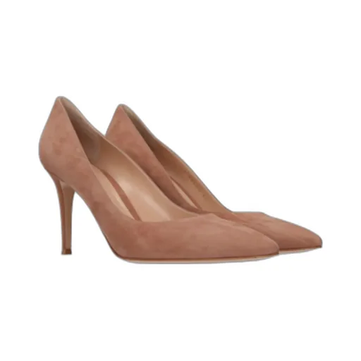 Pointed-Toe Heeled Pumps
