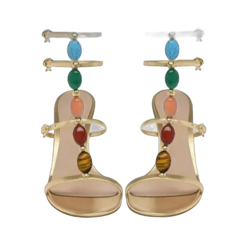 70Mm Shanti Leather Sandals