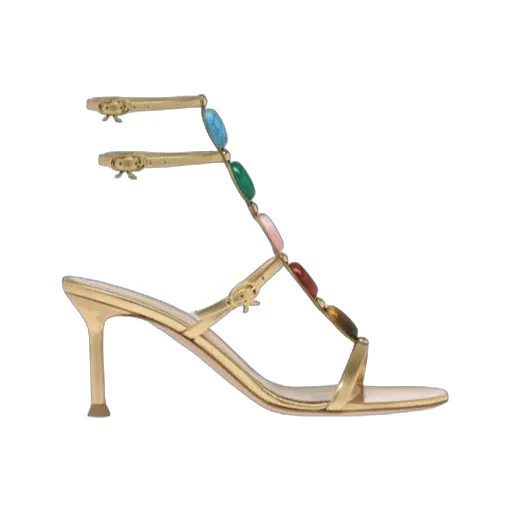 70Mm Shanti Leather Sandals