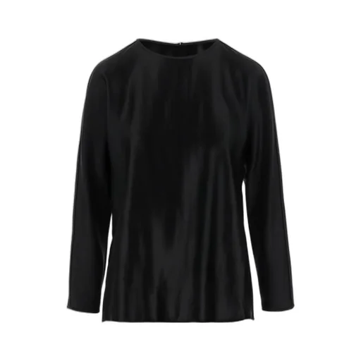 Crewneck Long-Sleeved Top