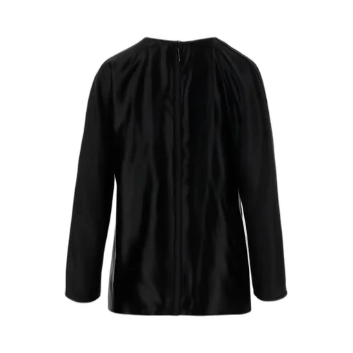Crewneck Long-Sleeved Top