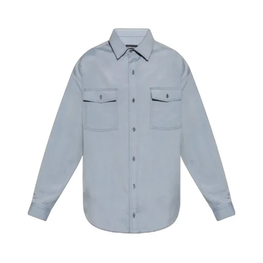 Button-Up Long-Sleeved Shirt