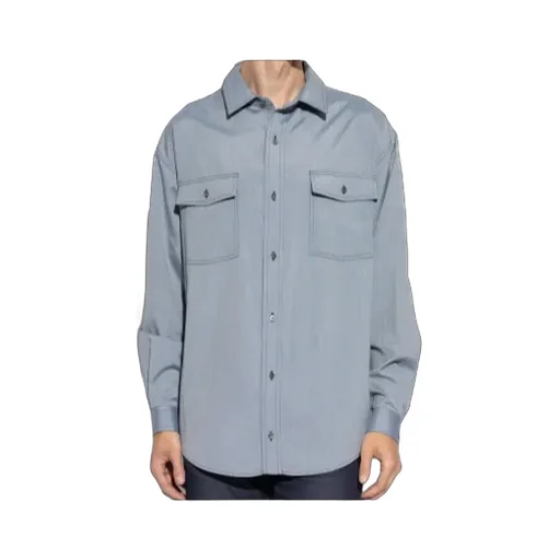 Button-Up Long-Sleeved Shirt