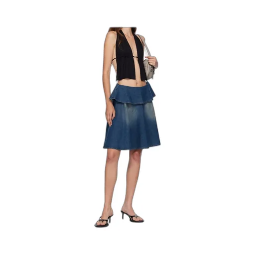Ruffle Mini Skirt