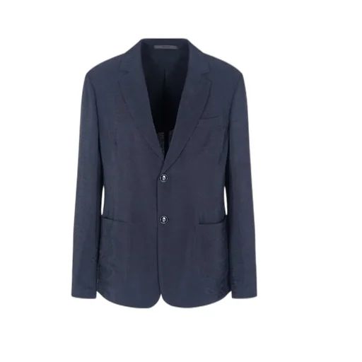 Single-Breasted Long-Sleeved Blazer