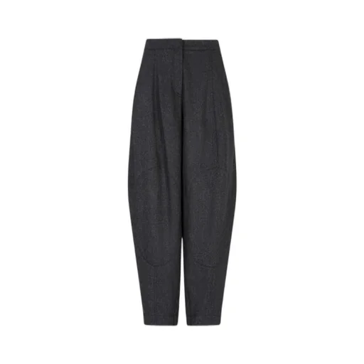 High Waist Tapered Trousers