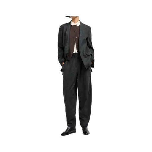 High Waist Tapered Trousers
