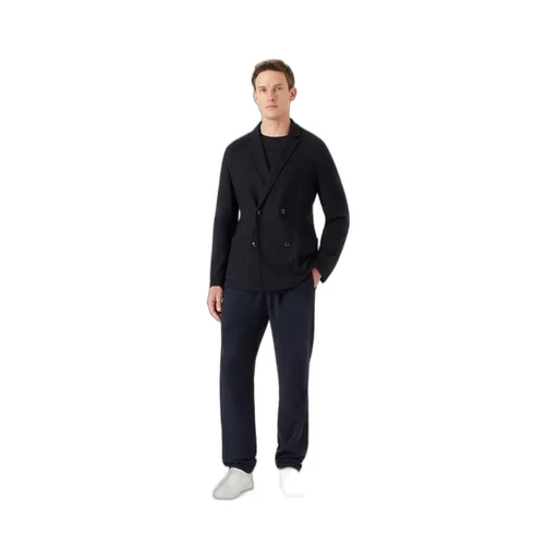 Drawstring Straight-Leg Trousers