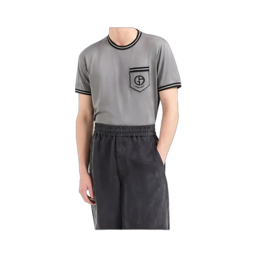 Logo Embroidered Crewneck T-Shirt
