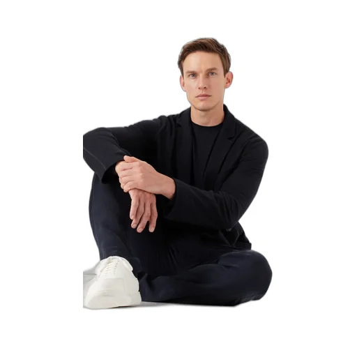 Drawstring Straight-Leg Trousers