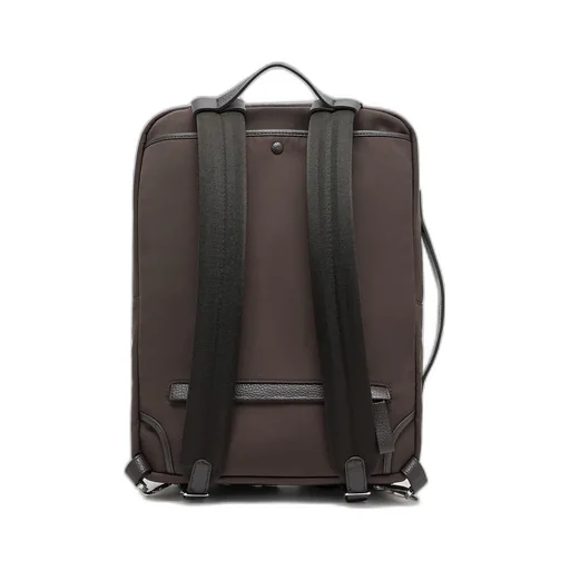 Logo Printed Zipped Backpack