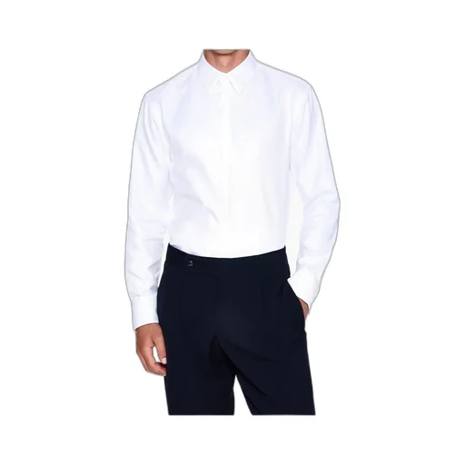 Long-Sleeve Button-Up Shirt