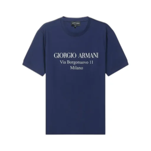T-Shirt With Round Neck And Short Sleeves