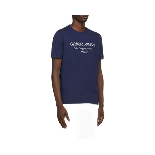 T-Shirt With Round Neck And Short Sleeves