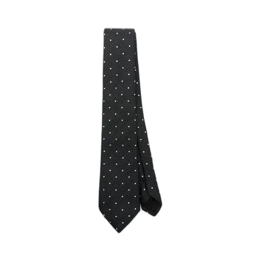 Polka Dot-Print Tie