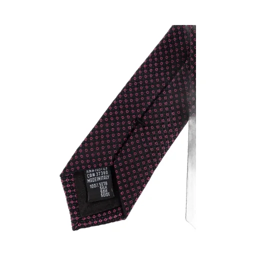 Micro-Pattern Silk Tie