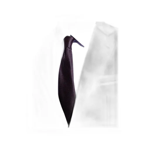 Micro-Pattern Silk Tie