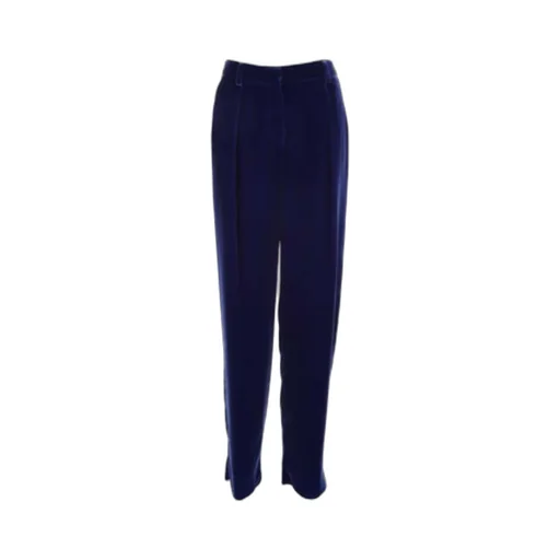 Mid Rise Velvet Trousers
