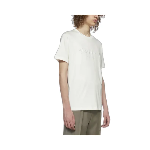 Logo Embroidered Crewneck T-Shirt